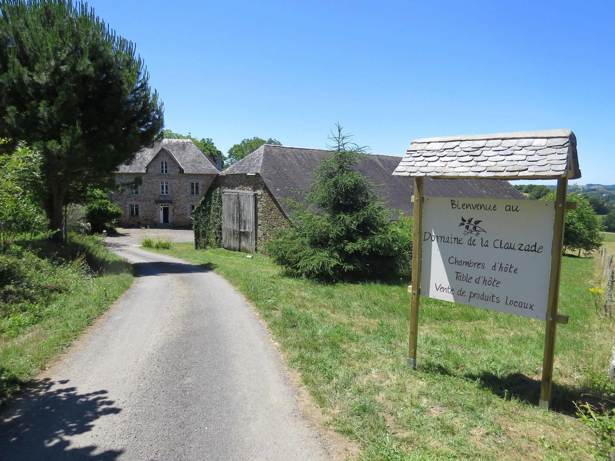 Domaine De La Clauzade Bed and Breakfast Saint-Germain-les-Vergnes Εξωτερικό φωτογραφία